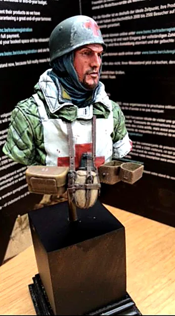 Combat medic bust